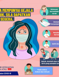 Jika Anda Mempunyai Gejala Yang Teruk, Sila Dapatkan Rawatan Segera